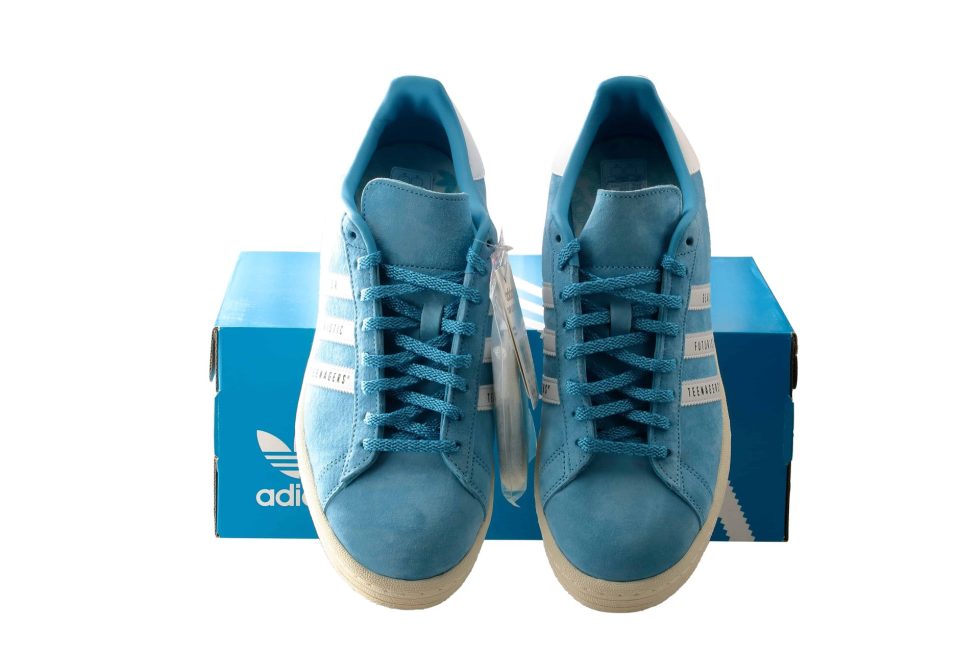 Adidas x Human Made Campus Sneakers Blue – Baer & Bosch