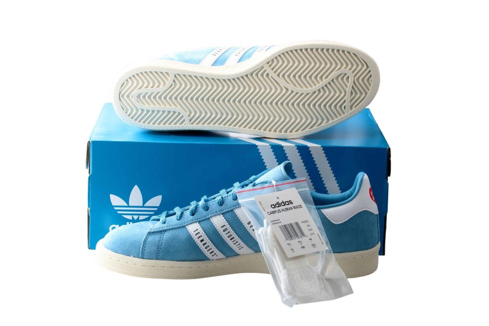 Adidas x Human Made Campus Sneakers Blue – Baer & Bosch