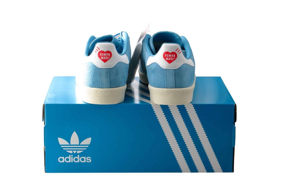 Adidas x Human Made Campus Sneakers Blue – Baer & Bosch