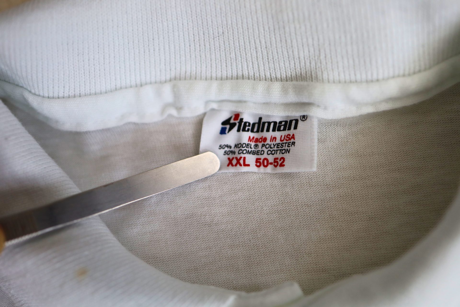 HB31-013 – Vintage Rolex Polo Shirt XXL White Stedman Made in USA Pocket Tee – Baer & Bosch Auctions