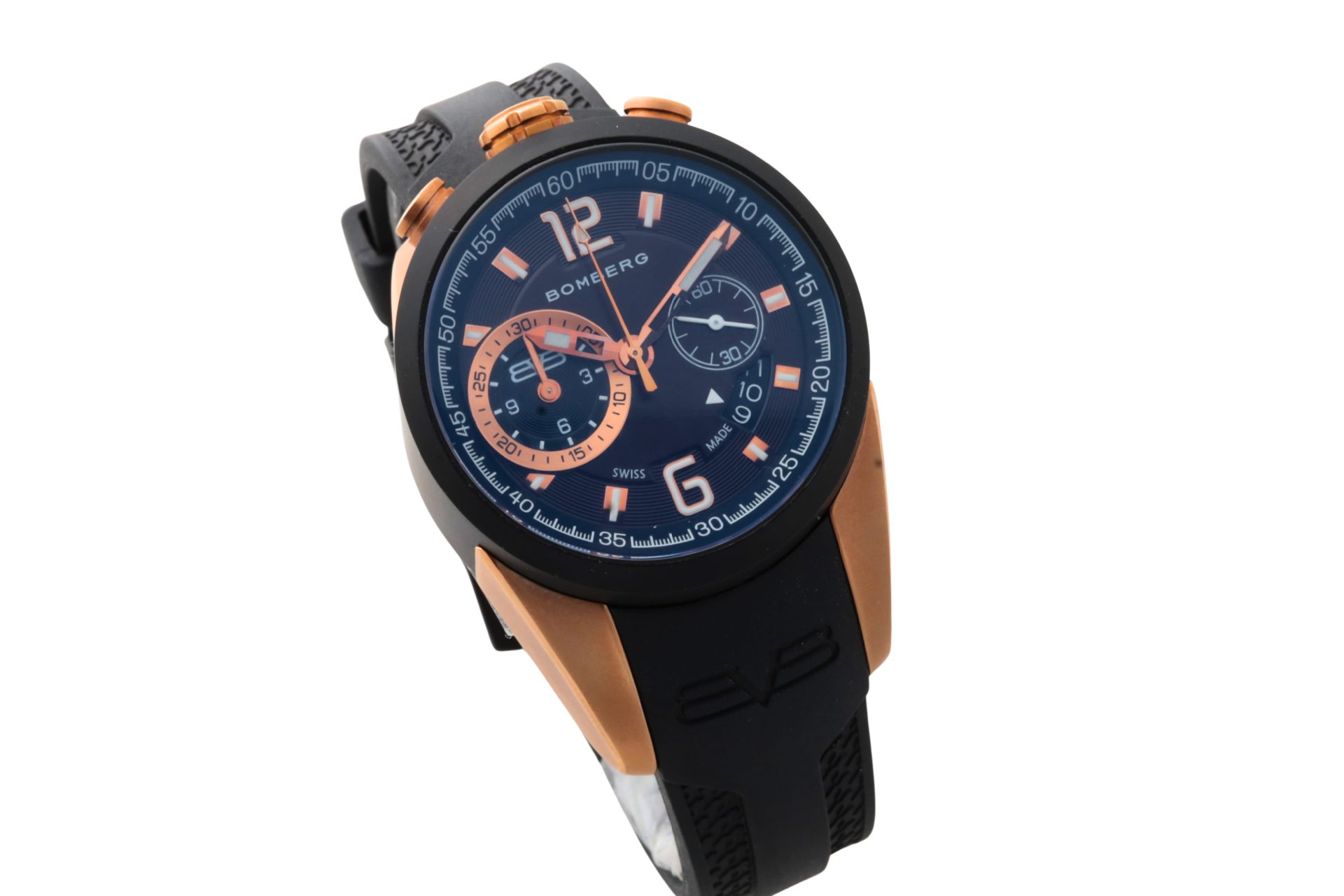 HB31-008 – Bomberg 1968 Quartz Chronograph Watch NS39CHTT – Baer & Bosch Auctions