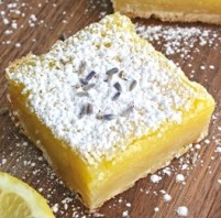 The Bald Butte Lavender Farm's lemon lavender squares.