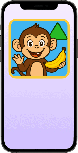 BamBaMoo toddler learning games age 2+ app preview on iPhone