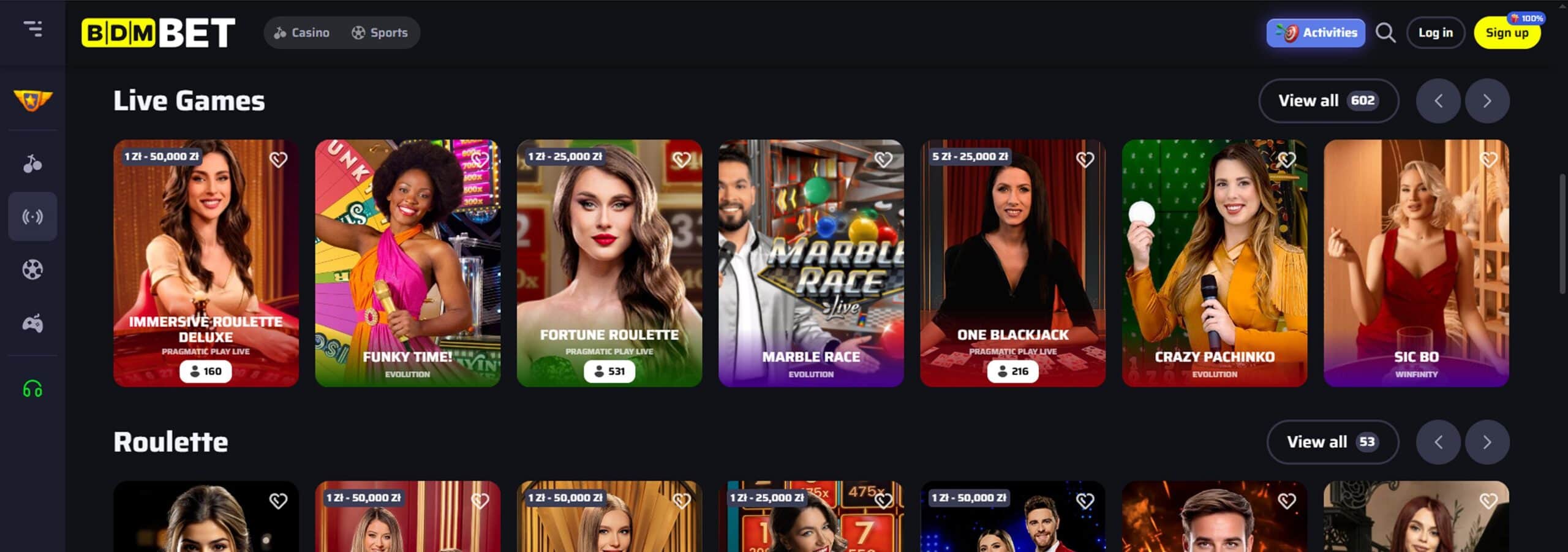 BDMbet Casino