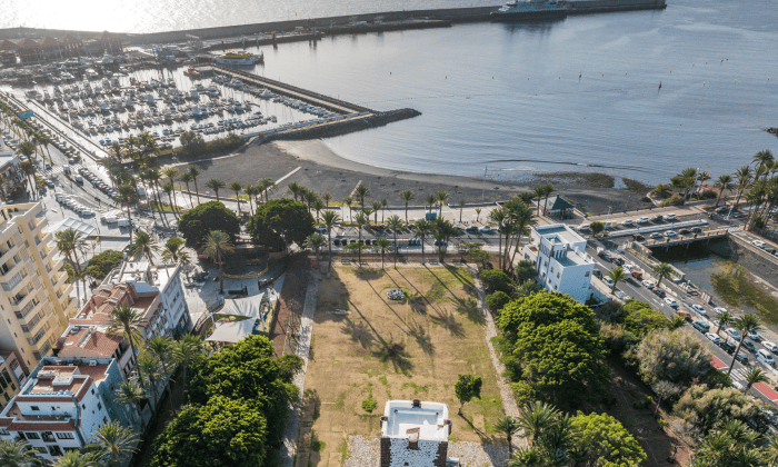 Servicio de dron en La Gomera