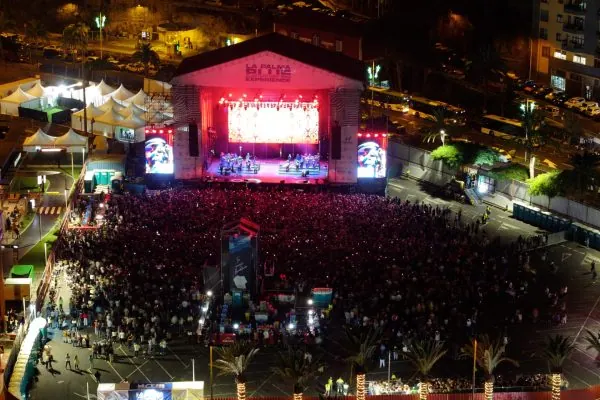Empresa audiovisual para festivales de música