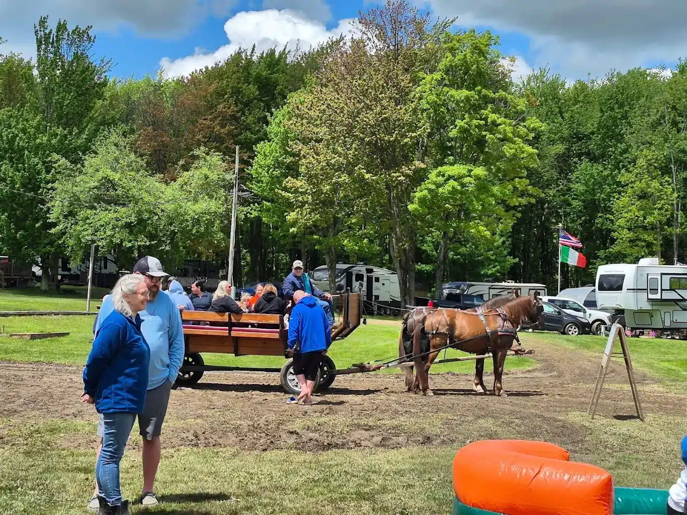 Comfort and quality camping experience at Bella Vista Campground