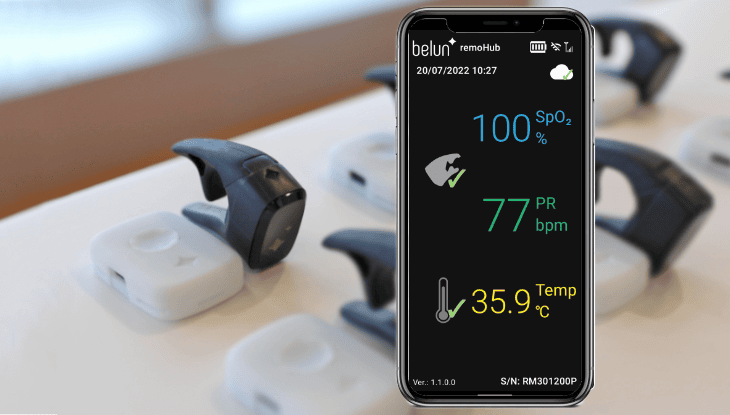 Belun® remoVital - the Lightest Medical Wearable IoT