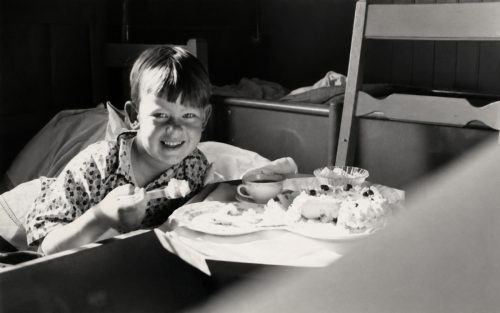 Bengt Olson med jordgubbstårta