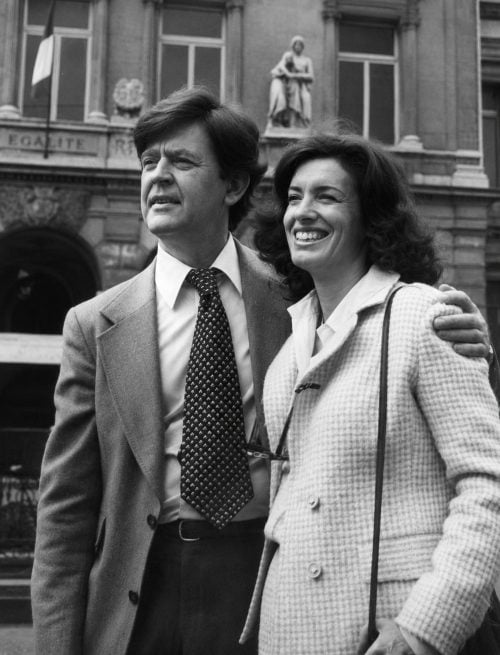 Bengt och Cristiane på bröllopsdagen 1980