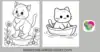 40+ Free Cat Coloring Pages for Kids and Adults - Post Thumbnail
