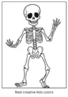 ☠️ Skeletons, Mummies & Zombies Halloween Coloring Pages - Post Thumbnail
