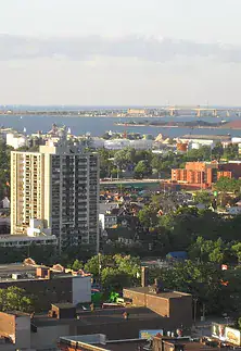 north end aerial shot