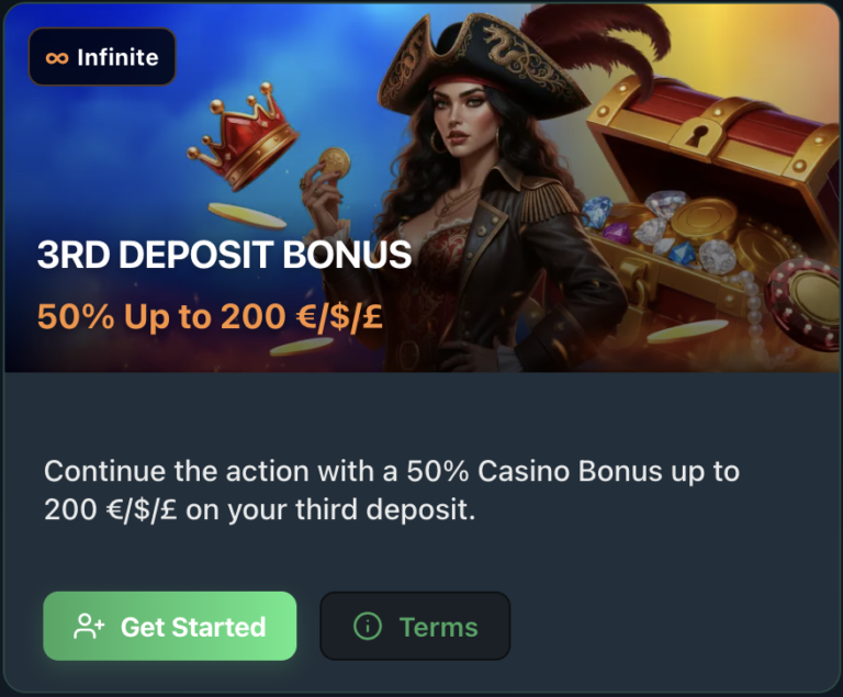 Third Deposit Bonus