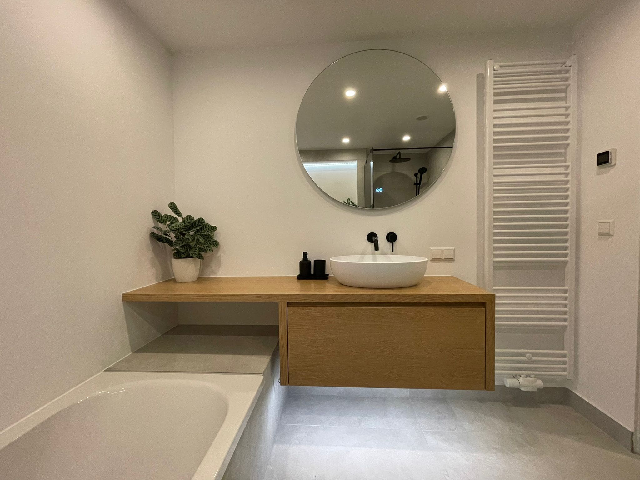 Badkamer renovatie BJ-Bouw
