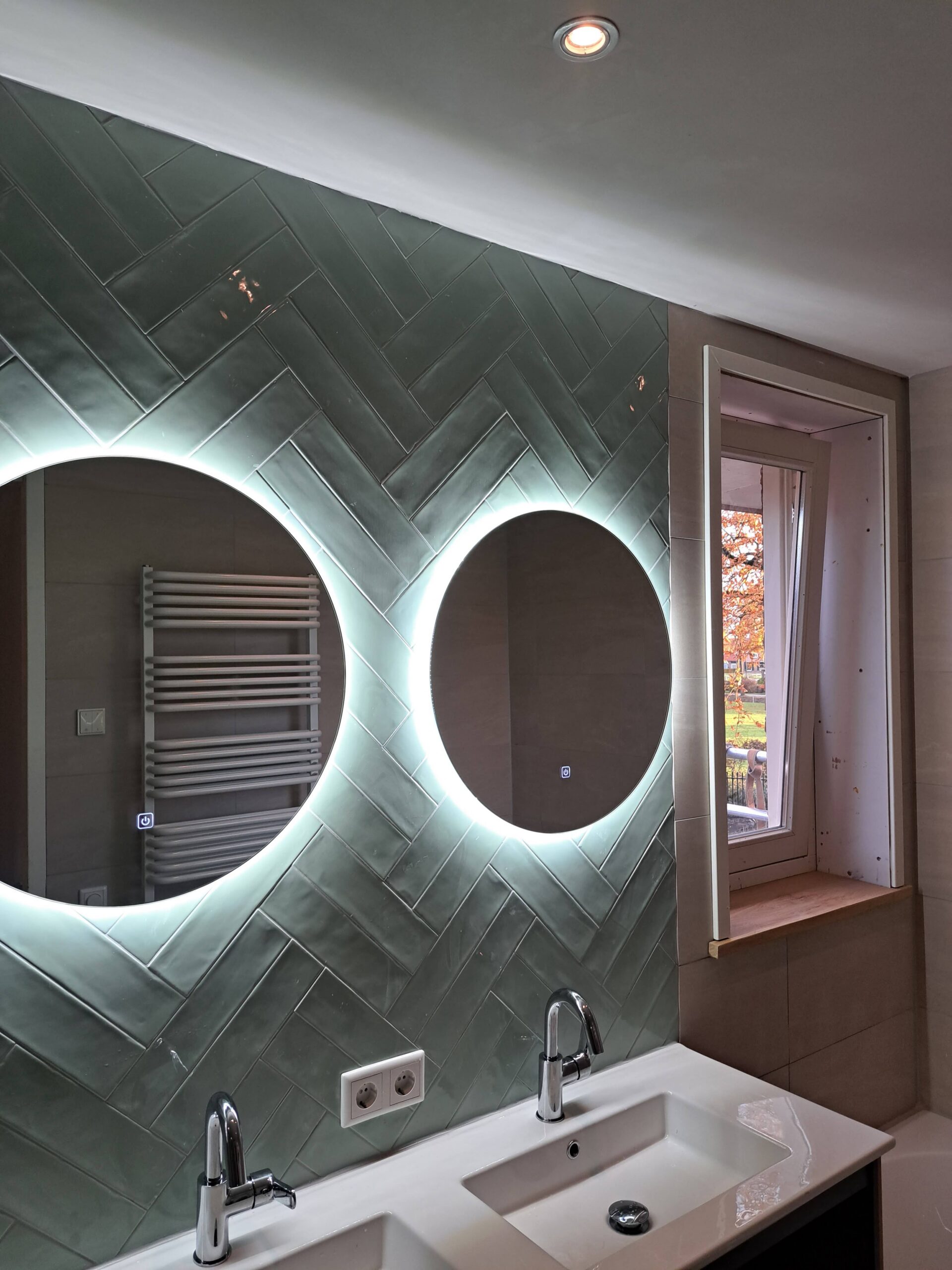 Moderne badkamer BJ-Bouw