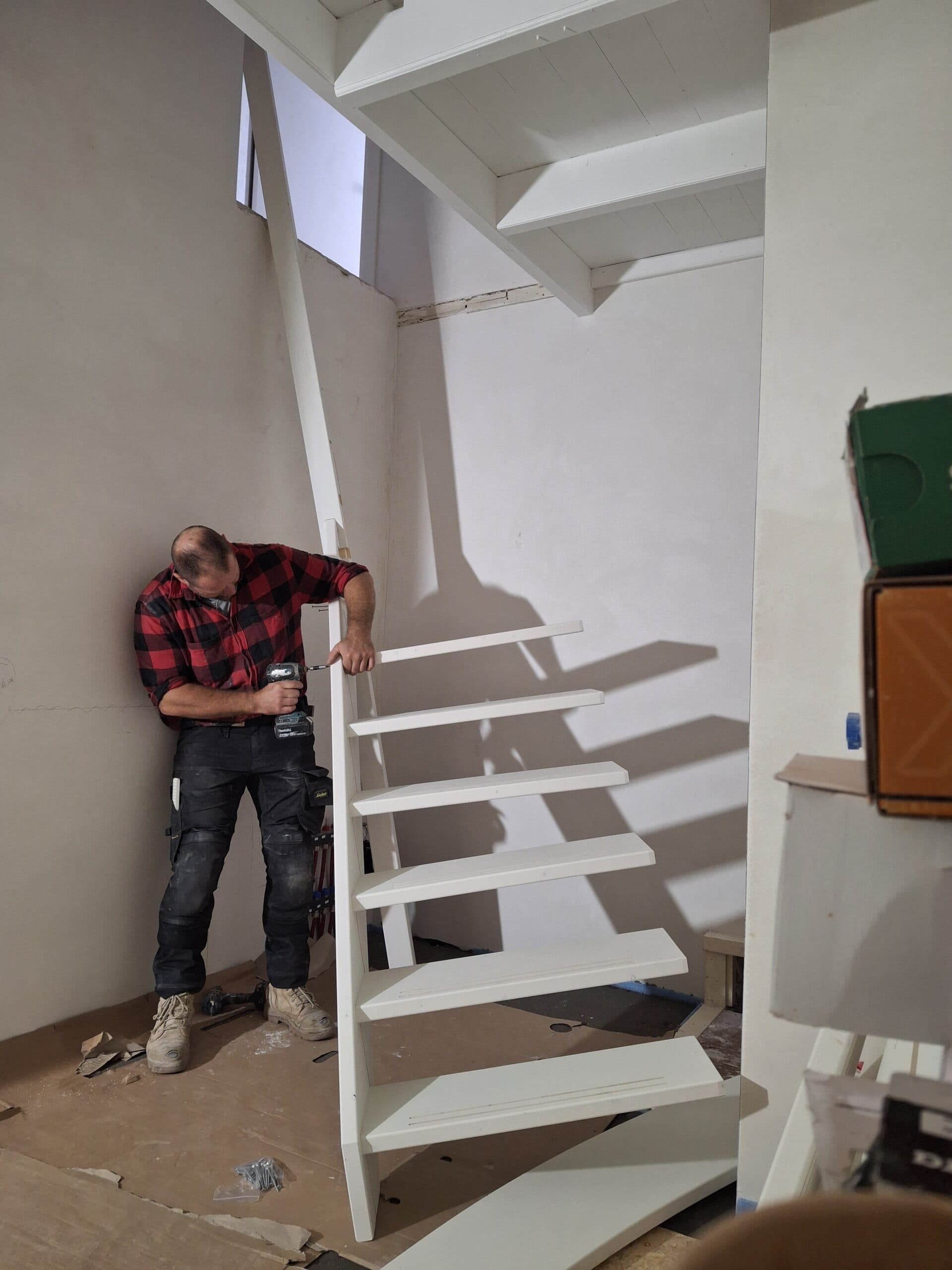 Maatwerk trap BJ-Bouw