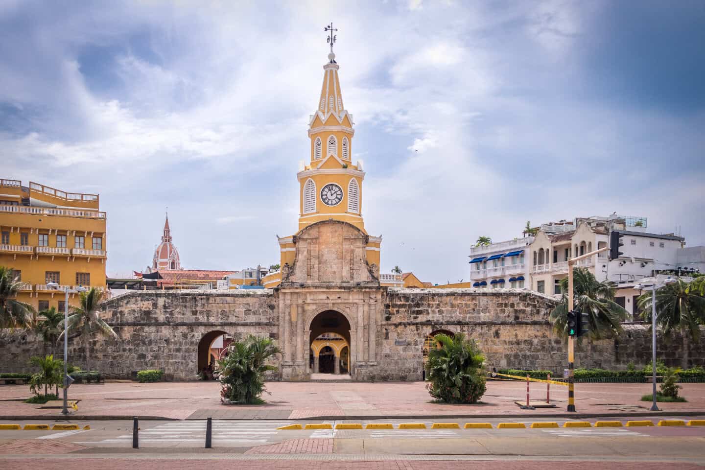 Cartagena Colombia Walled Gate