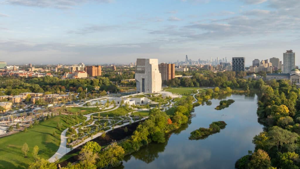 Obama Presidential Center in South Side Chicago