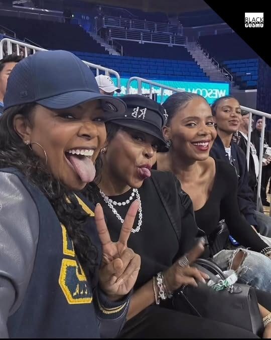 Gabrielle Union, Taraji P. Henson, and Sanna Latham Spend Quality Time with a Young Fan