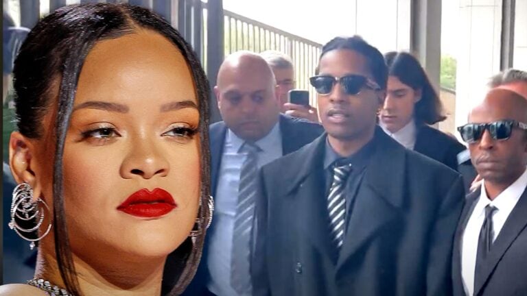 Rihanna Attends A$AP Rocky’s Trial, First Image From Inside Courtroom Revealed