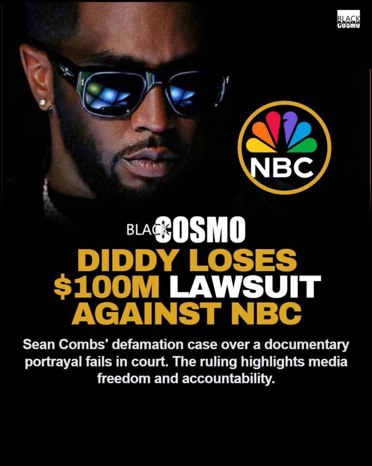 Diddy Loses $100 Million Lawsuit Against NBC Over Defamation