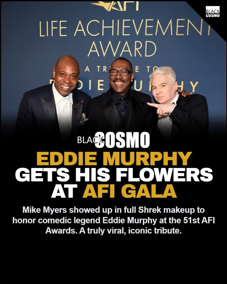 Eddie Murphy Honored at 51st AFI Awards by Mike Myers as Shrek