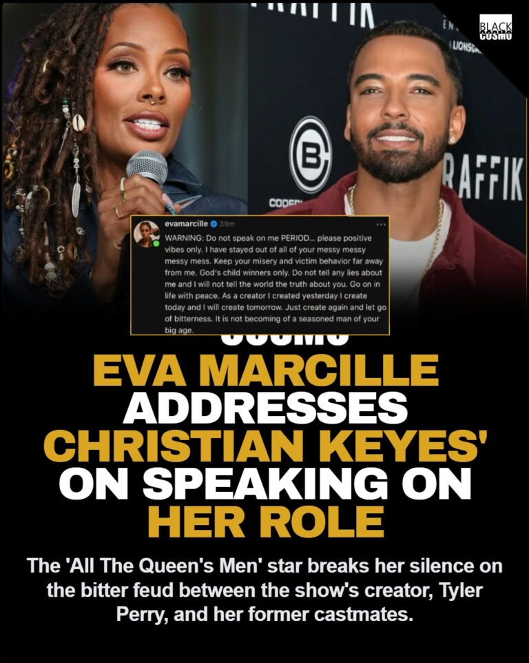 Eva Marcille Responds to Christian Keyes All The Queen’s Men Live Drama