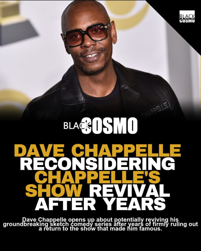 Dave Chappelle Plans Chappelle’s Show Revival