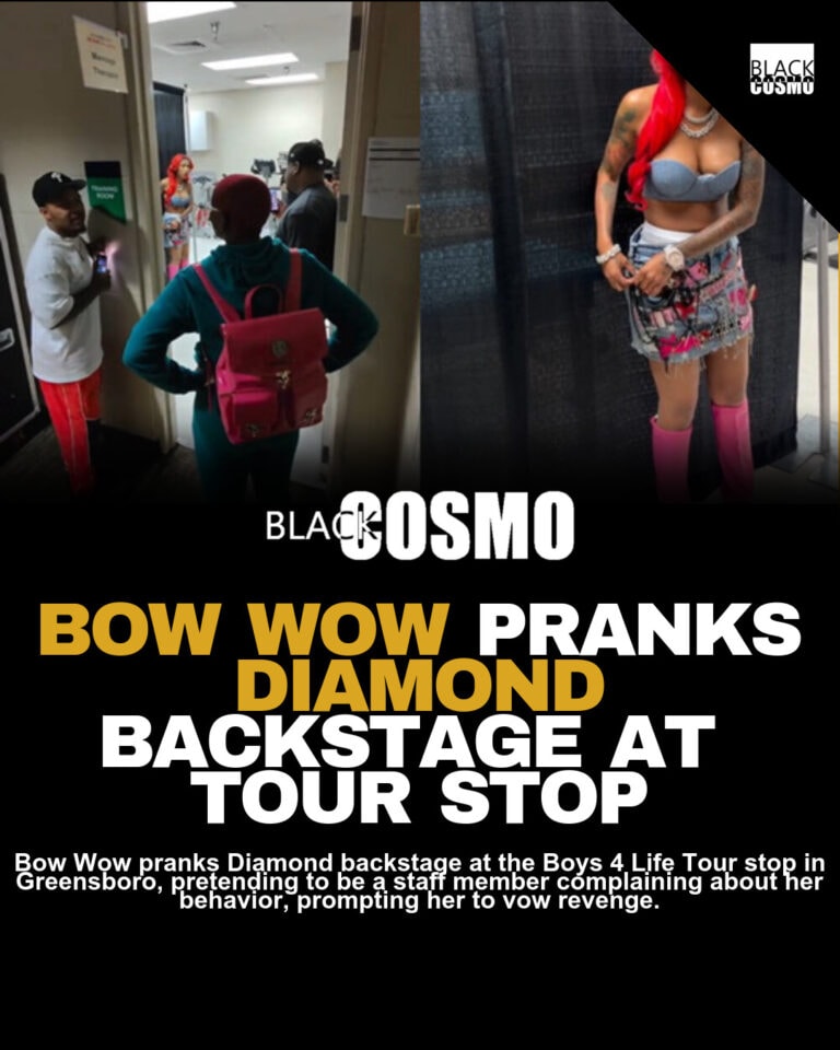 Bow Wow Pranks Diamond Backstage War Declared