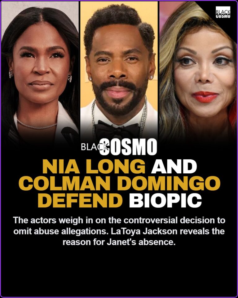 Nia Long, Colman Domingo Defend Michael Biopic; LaToya on Janet’s Absence