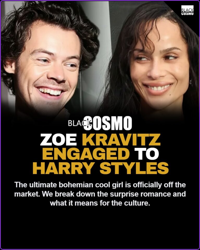 Zoe Kravitz Engaged to Harry Styles: Full Details | BlkCosmo
