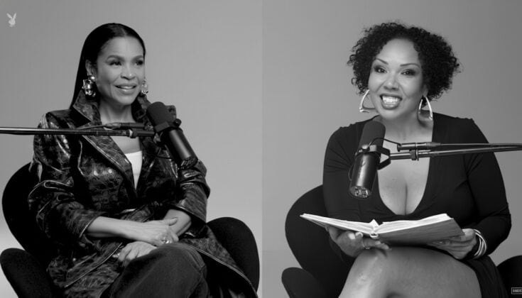 A confident portrait of actress Nia Long looking directly at the camera, exuding absolute authority and grace.