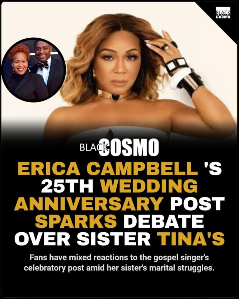 Erica Campbell’s 25th Anniversary Post Divides Fans