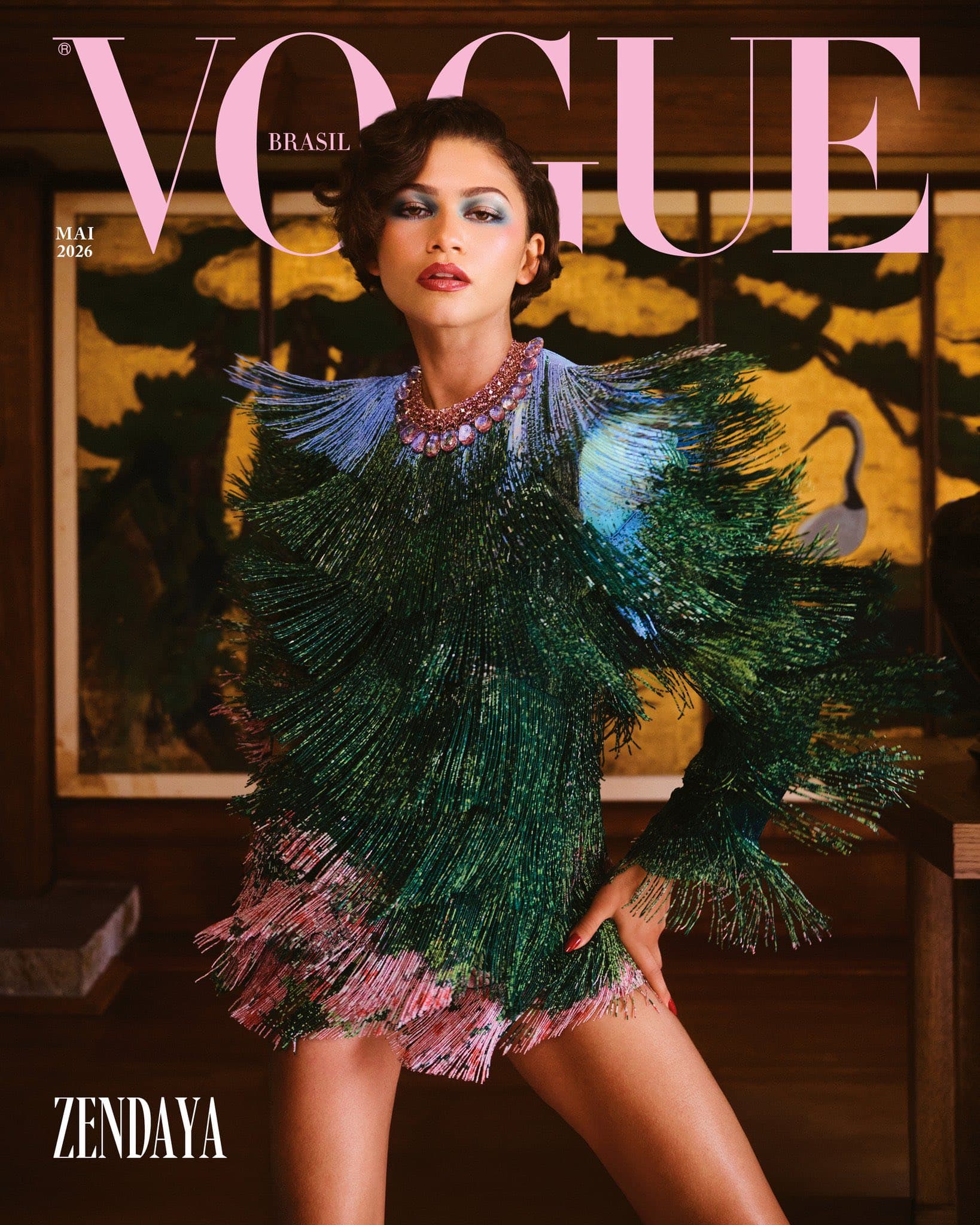 Zendaya Stuns on Vogue Brasil 2026 Cover