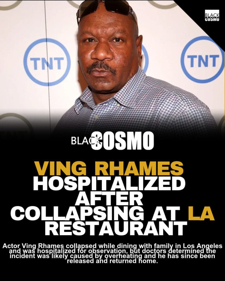 Ving Rhames Collapses at LA Restaurant, Rushed
