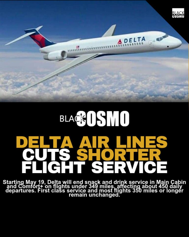 Delta Cuts Food and Drink Service