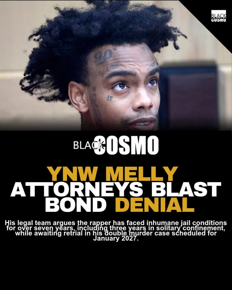 YNW Melly Faces Another Bond Denial as Legal Team Challenges Ruling Over WHCD Shooter Allegations