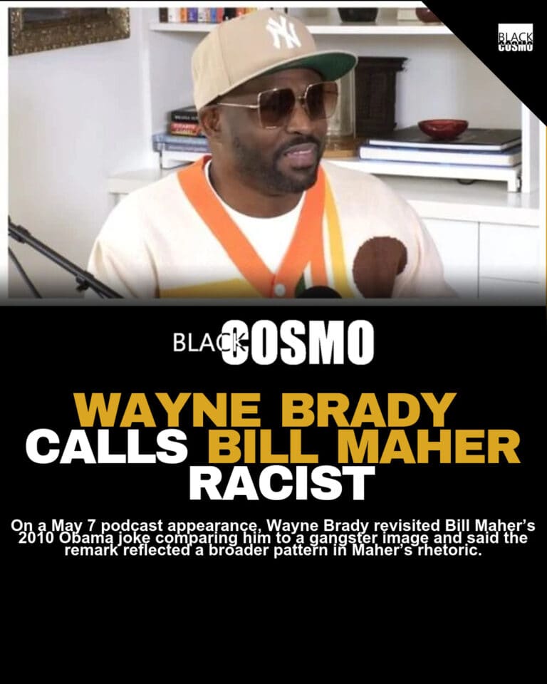 Wayne Brady Slams Bill Maher as Racist Again