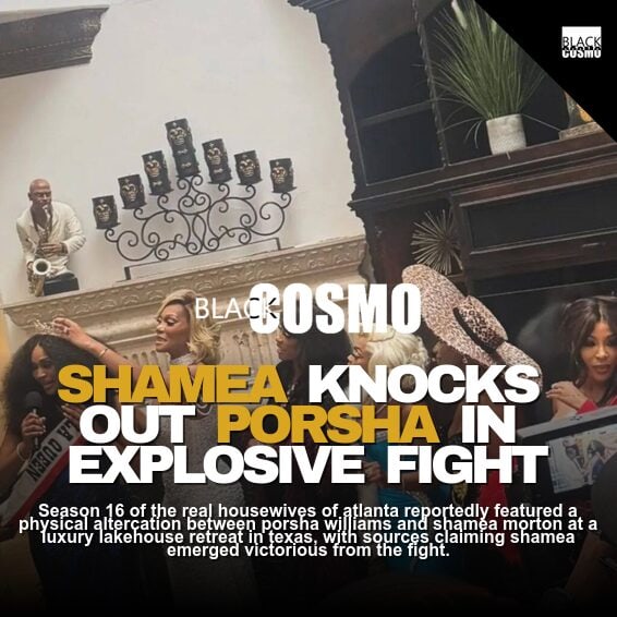 Shamea and Porsha Fight at Atlanta Housewives Event