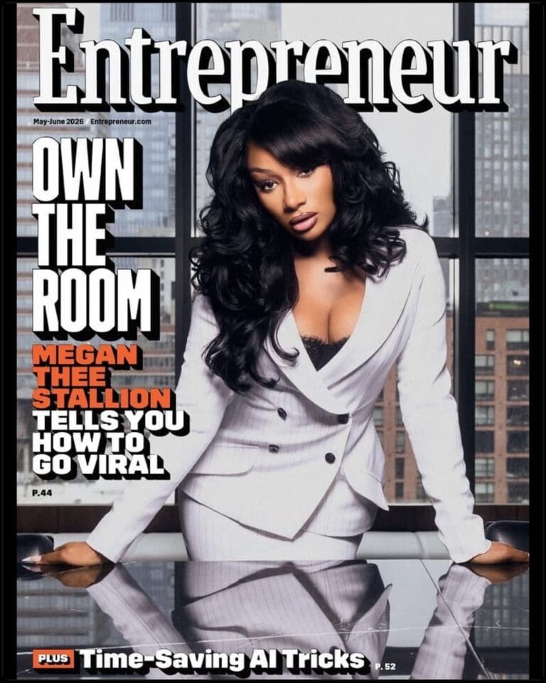 Meg Thee Stallion on Entrepreneur Magazine May 2026