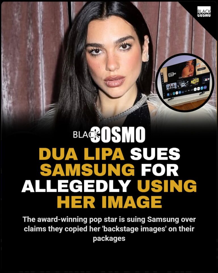 Dua Lipa Sues Samsung Over Tech Theft Claims