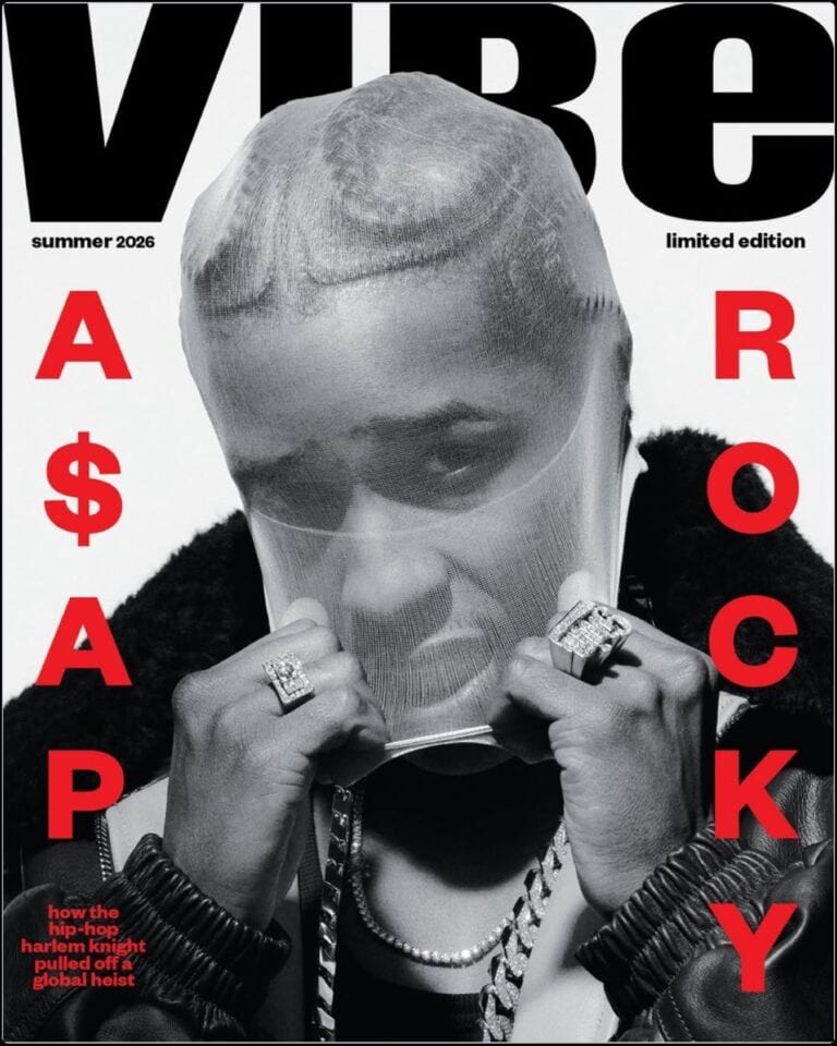 ASAP Rocky Vibe Magazine Cover June 2026