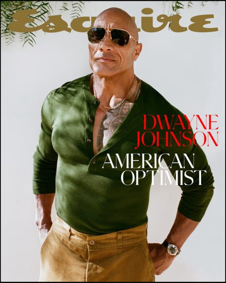 Dwayne Johnson Shares Health Scare and Life Lessons in Esquire Cover
