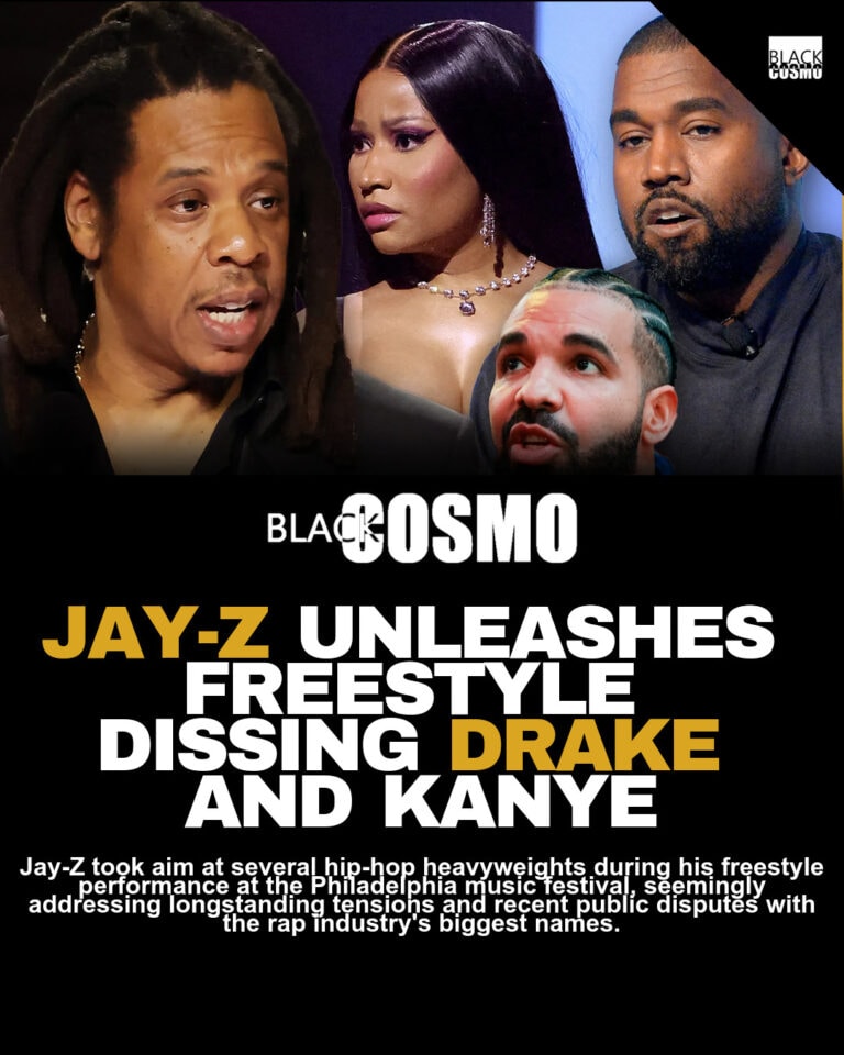 Jay-Z Criticizes Nicki Minaj, Kanye West, and Drake in Roots Picnic Freestyle Performance