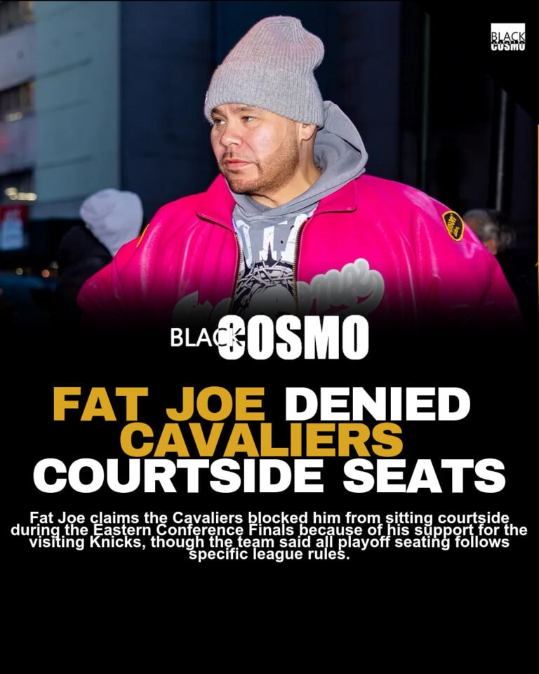 Fat Joe Accuses Cavaliers of Blocking Courtside Seats