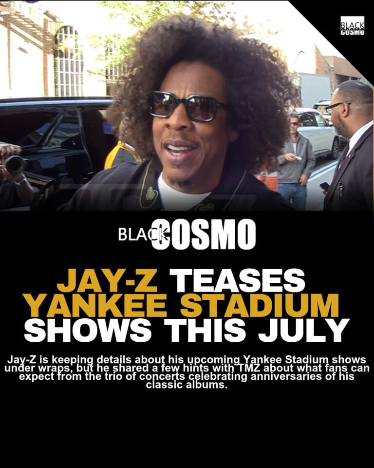 Jay-Z Hints at Upcoming Stadium Shows During BlkCosmo Interview