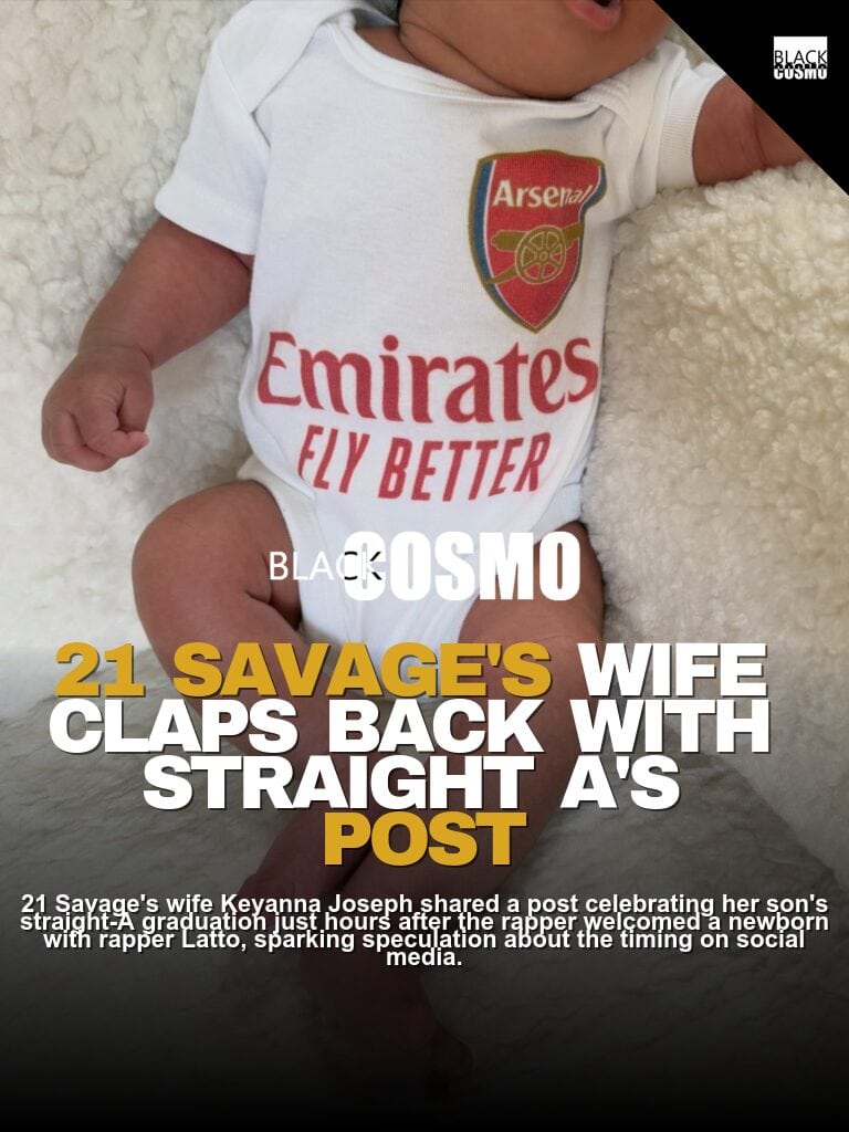 21 Savage Baby Photo Drama: Wife’s Shady Reply