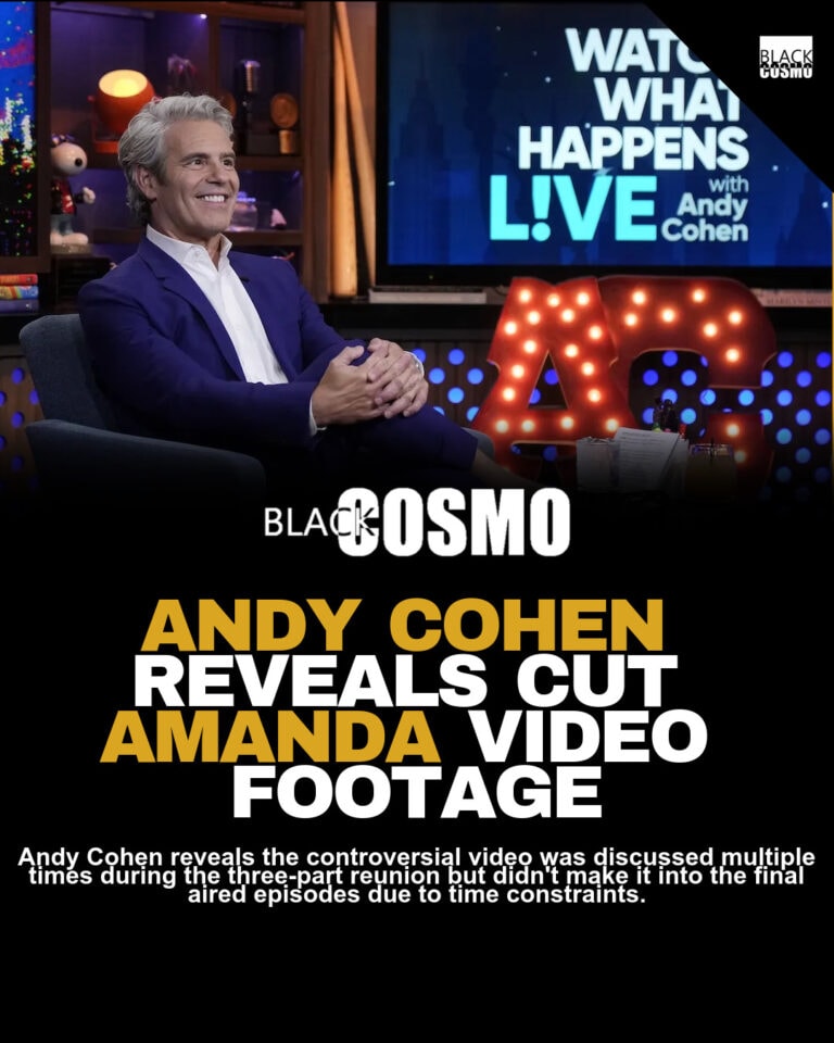Andy Cohen On Missing Amanda, West Video