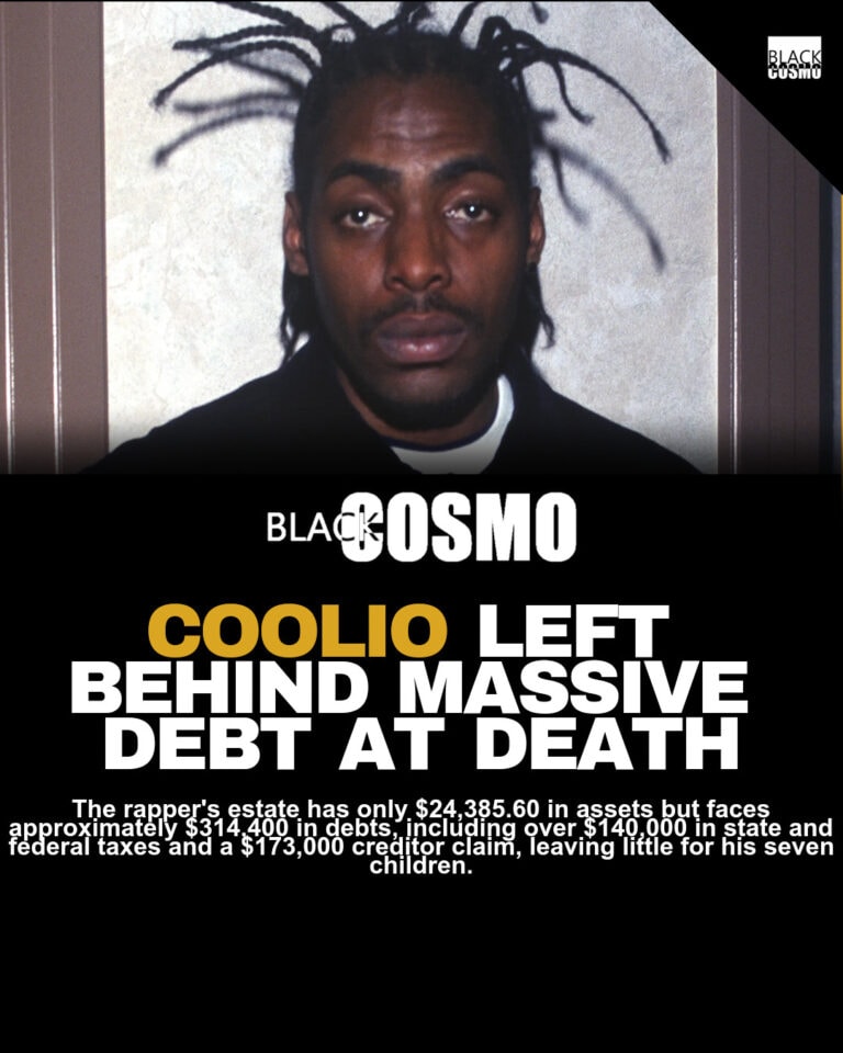 Deceased Rapper Coolio’s Estate Burdened With Six-Figure Financial Obligations